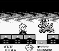 une photo d'Ã©cran de Kid Dracula sur Nintendo Game Boy